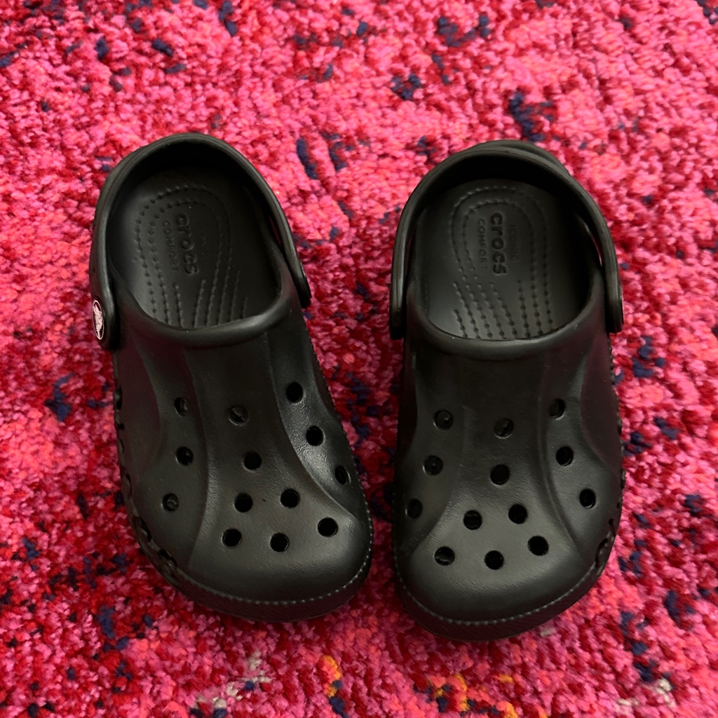 Crocs Black Slip On Crocs